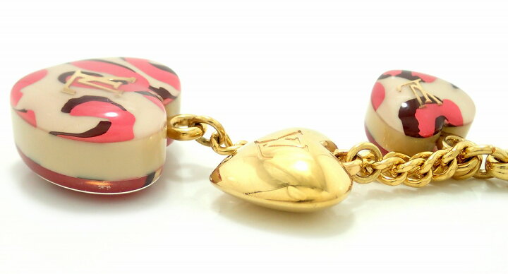 楽天市場】LOUIS VUITTON ルイ ヴィトン ポルトクレ レオパード ブロン  