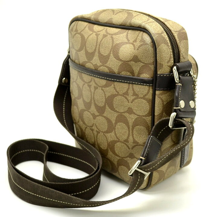 ✨美品✨ COACH コーチ ヘリテージ ストライプ ショルダーバッグ ✨極 