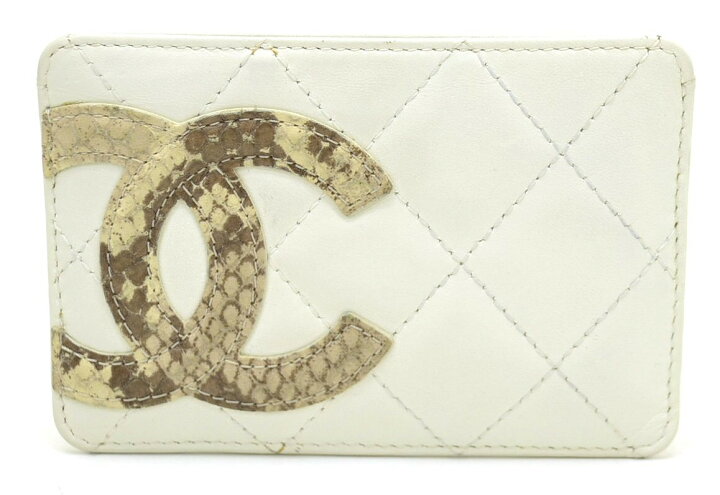 楽天市場】CHANEL シャネル カンボンライン ココマーク カードケース 