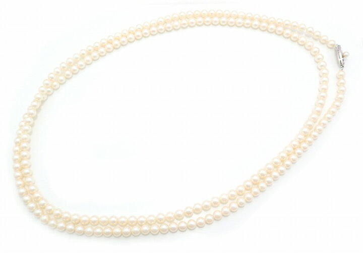 楽天市場】【ジュエリー】MIKIMOTO ミキモト ロング パール ネックレス 