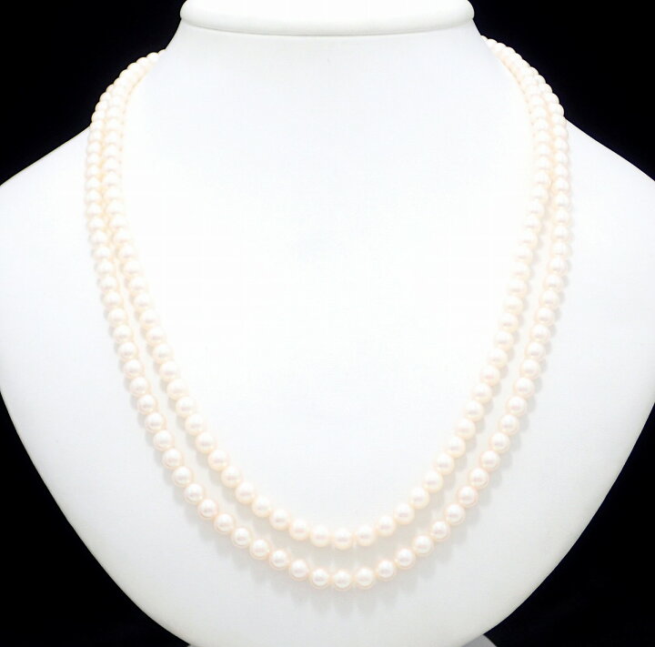 楽天市場】【ジュエリー】MIKIMOTO ミキモト ロング パール ネックレス 