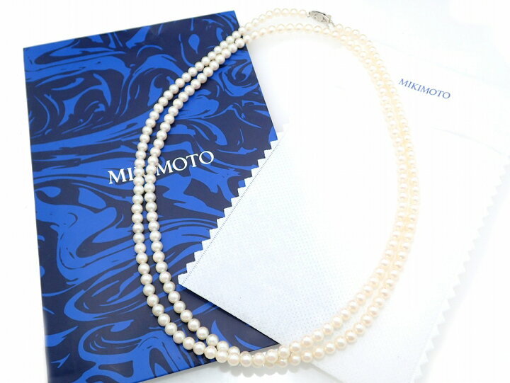 楽天市場】【ジュエリー】MIKIMOTO ミキモト ロング パール ネックレス 