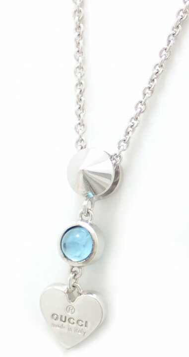 楽天市場】【ジュエリー】GUCCI グッチ ハートモチーフ ネックレス  