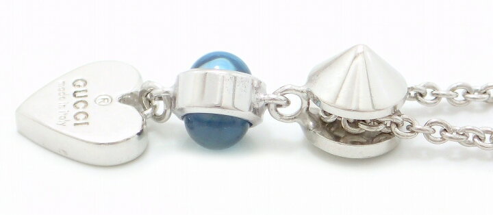 楽天市場】【ジュエリー】GUCCI グッチ ハートモチーフ ネックレス  