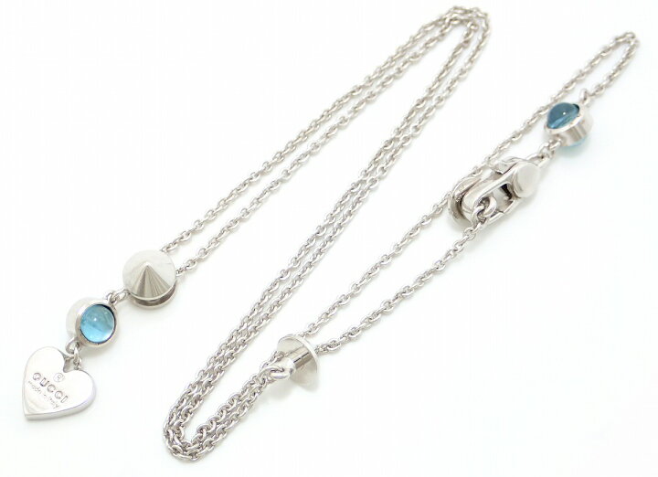 楽天市場】【ジュエリー】GUCCI グッチ ハートモチーフ ネックレス  