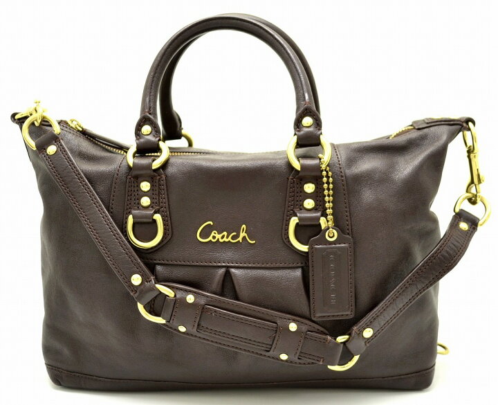 COACH（コーチ）アシュレイ スナップヘッド サテン 2WAYバッグ 「COACH 