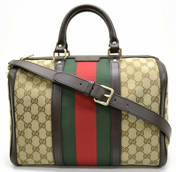 楽天市場】【未使用品】【バッグ】GUCCI グッチ GGキャンバス ミニ  