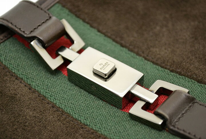楽天市場】【バッグ】GUCCI グッチ ジャッキー スエード レザー 
