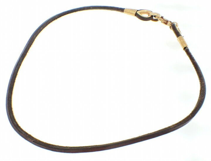 楽天市場】【ジュエリー】BVLGARI ブルガリ レザーチョーカー K18YG 