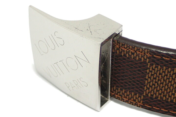 楽天市場】LOUIS VUITTON ルイ ヴィトン ダミエ サンチュール キャレ  
