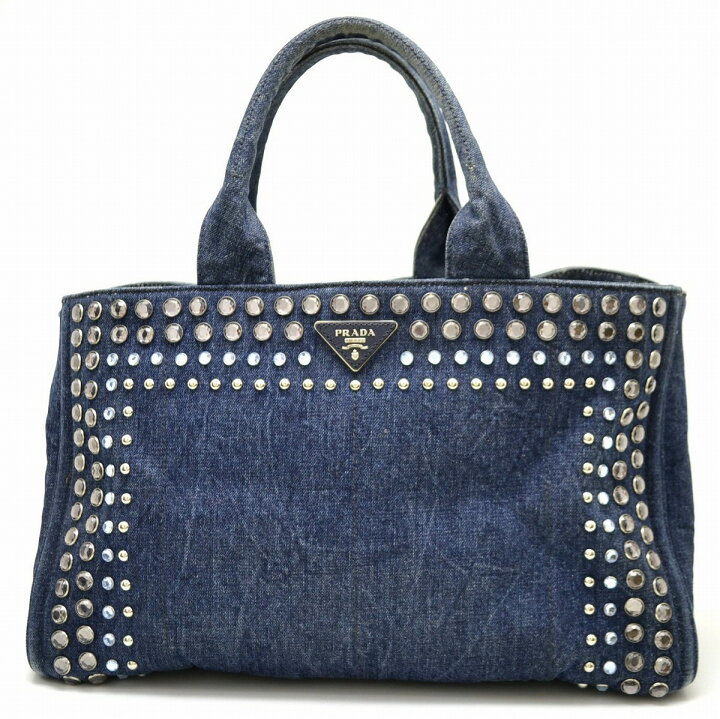 楽天市場】【バッグ】PRADA プラダ CANAPA カナパトート トートバッグ 