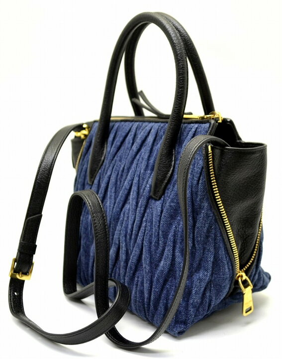 楽天市場】【バッグ】Miu Miu ミュウ ミュウ マテラッセ ハンドバッグ  