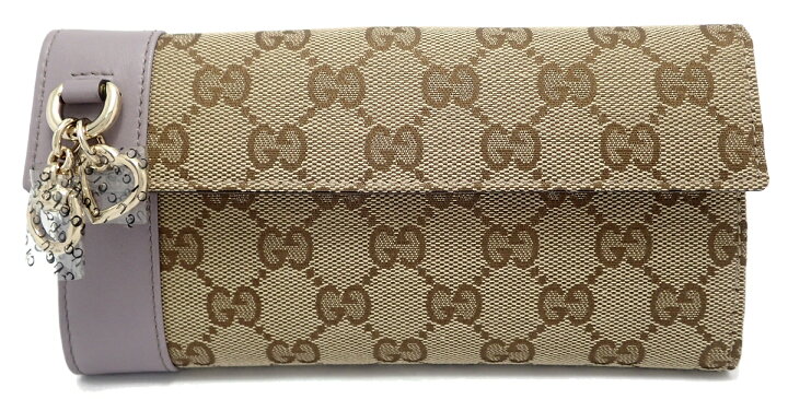 楽天市場】【新品未使用品】【財布】GUCCI グッチ GGキャンバス ハート  