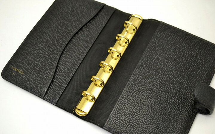楽天市場】CHANEL シャネル キャビアスキン ココマーク 手帳カバー  