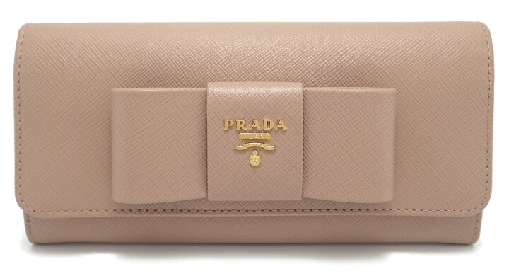 楽天市場】【新品未使用品】【財布】PRADA プラダ リボン モチーフ 2 