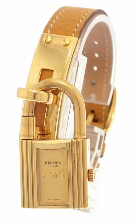 楽天市場】【ウォッチ】HERMES エルメス ケリーウォッチ ゴールド文字 