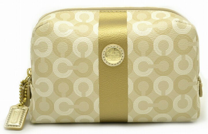 楽天市場】【バッグ】COACH コーチ オプアート ウェイバリー 
