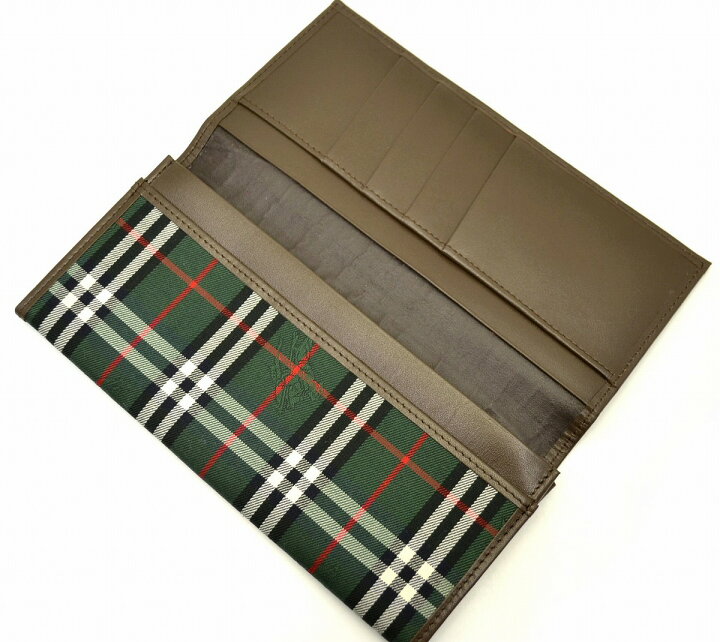 楽天市場】【財布】BURBERRY バーバリー ノバチェック柄 2つ折 