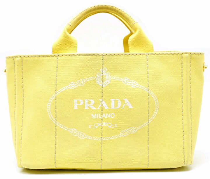 楽天市場】【バッグ】PRADA プラダ CANAPA カナパトート トートバッグ 