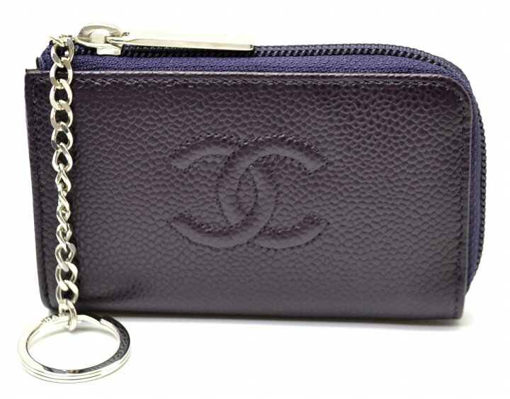 楽天市場】【未使用品】【財布】CHANEL シャネル キャビアスキン ココ  