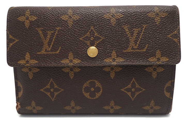 楽天市場】【財布】LOUIS VUITTON ルイ ヴィトン モノグラム ポルト  