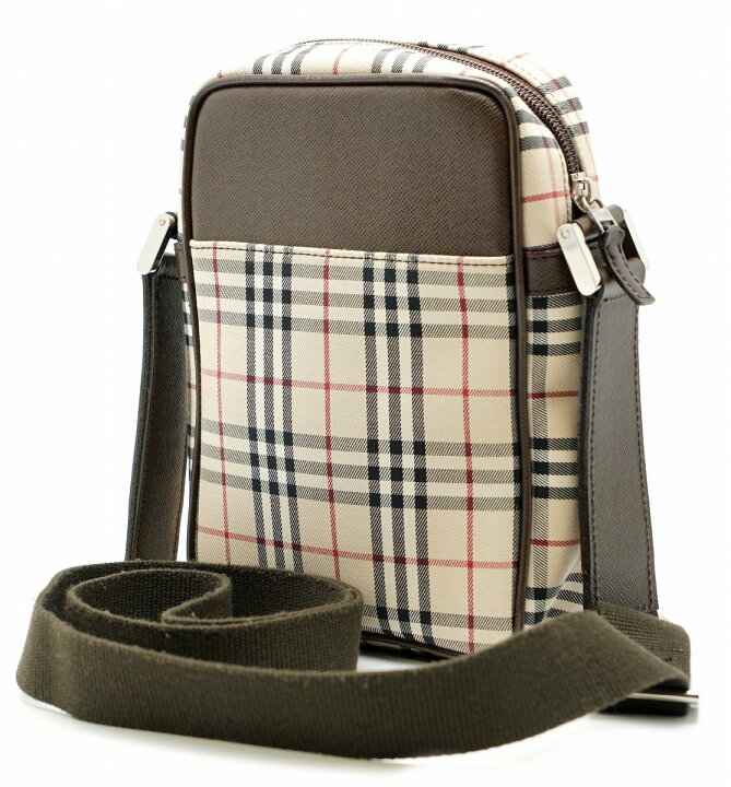 楽天市場】【バッグ】BURBERRY バーバリー ノバチェック ショルダー 