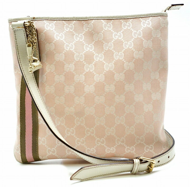楽天市場】【バッグ】GUCCI グッチ GGキャンバス シェリーライン 