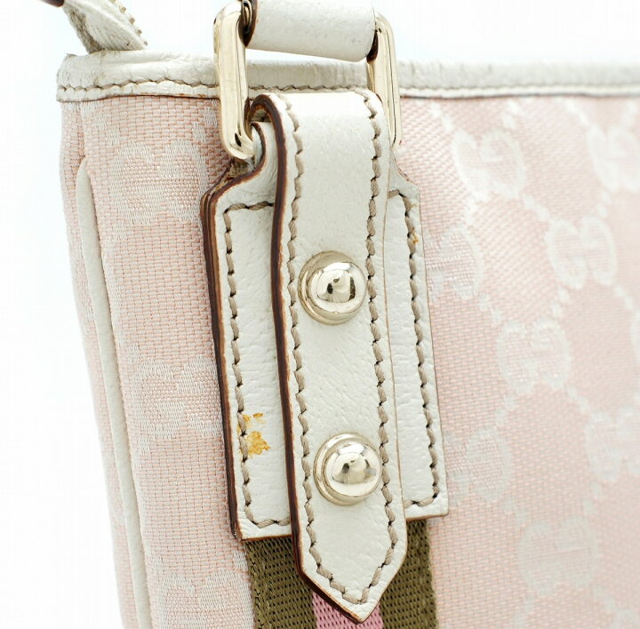 楽天市場】【バッグ】GUCCI グッチ GGキャンバス シェリーライン 