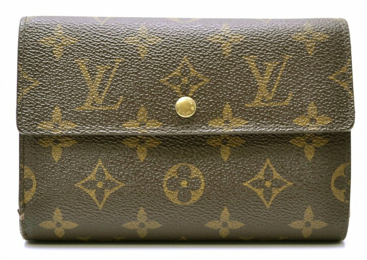楽天市場】【財布】LOUIS VUITTON ルイ ヴィトン モノグラム ポルト 