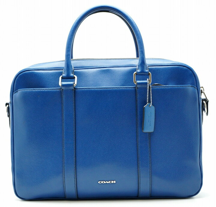 楽天市場】【バッグ】COACH コーチ クロスグレインレザー ブリーフ 