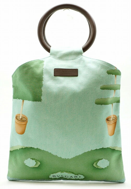 楽天市場】【バッグ】BVLGARI ブルガリ シルク ハンドバッグ トート  