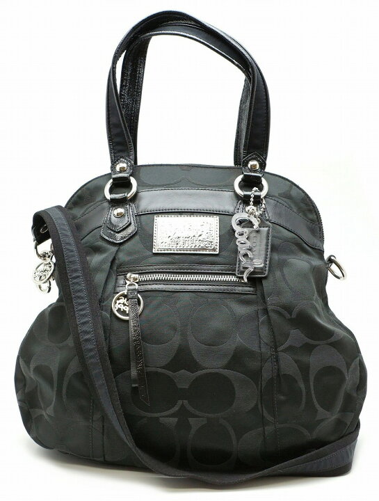 楽天市場】【バッグ】COACH コーチ ポピー シグネチャー ハンドバッグ  