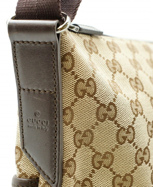 楽天市場】【バッグ】GUCCI グッチ GGキャンバス ショルダーバッグ 