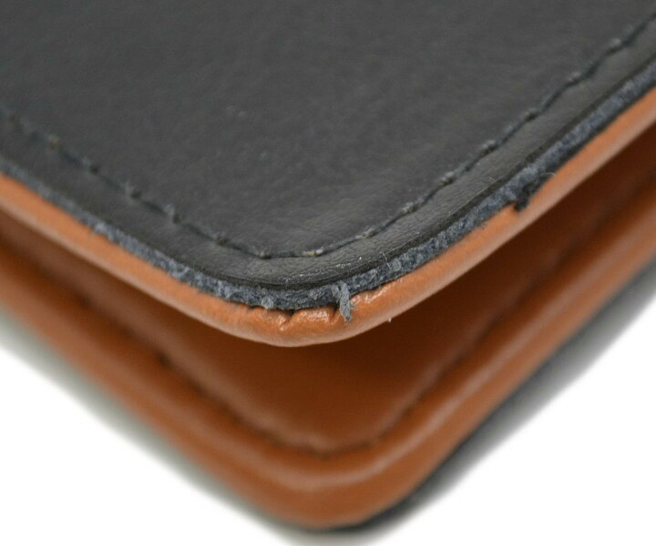楽天市場 財布 Nano Universe ナノユニバース メンズ 二つ折り 長財布 レザー ブラック ブラウン 中古 K Blumin 楽天市場店