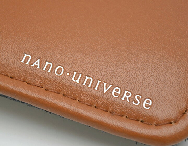 楽天市場 財布 Nano Universe ナノユニバース メンズ 二つ折り 長財布 レザー ブラック ブラウン 中古 K Blumin 楽天市場店
