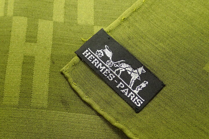 楽天市場】【アパレル】HERMES エルメス グランアッシュ 大判ストール 