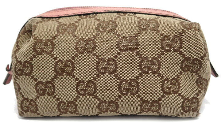 楽天市場】【バッグ】GUCCI グッチ GGキャンバス ポーチ 化粧ポーチ 