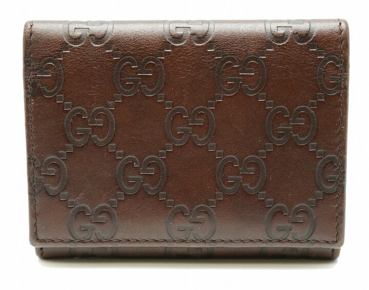 楽天市場】GUCCI グッチ グッチシマ GG柄 レザー カードケース パス 