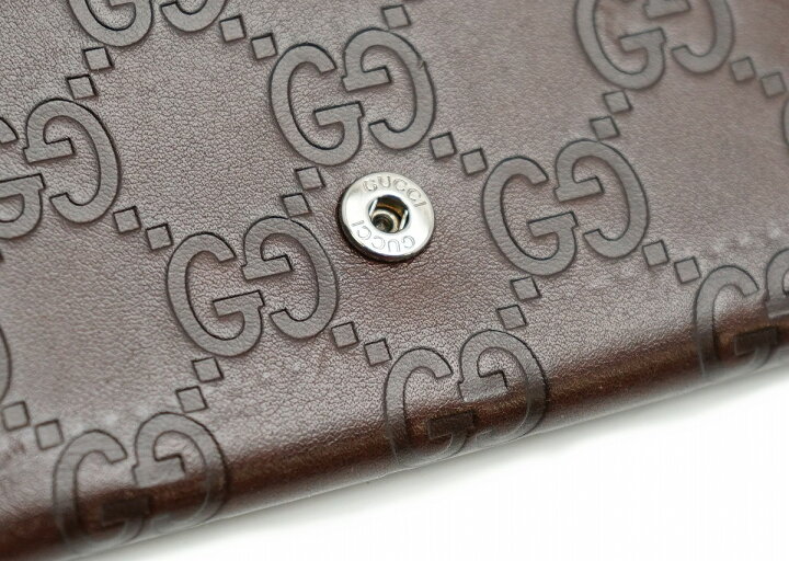 楽天市場】GUCCI グッチ グッチシマ GG柄 レザー カードケース パス  