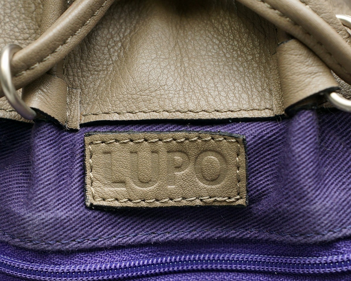 販売一掃 LUPO バック ABANICO ハンドバッグ