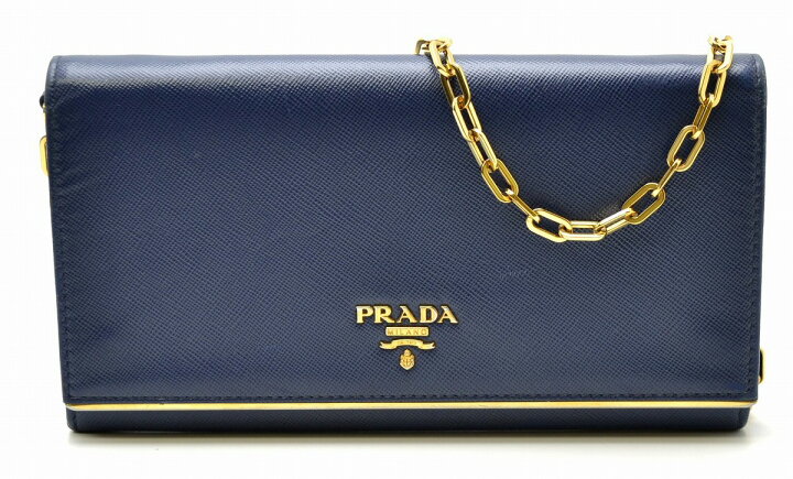 楽天市場】【財布】PRADA プラダ チェーンウォレット チェーン  