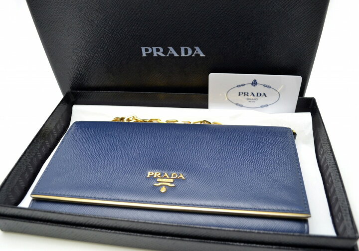 楽天市場】【財布】PRADA プラダ チェーンウォレット チェーン  