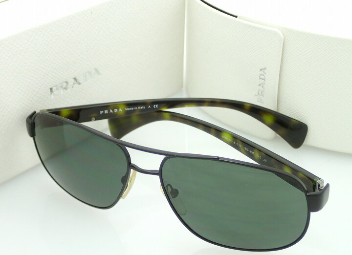 楽天市場】PRADA プラダ サングラス スモークレンズ グリーン 黒 