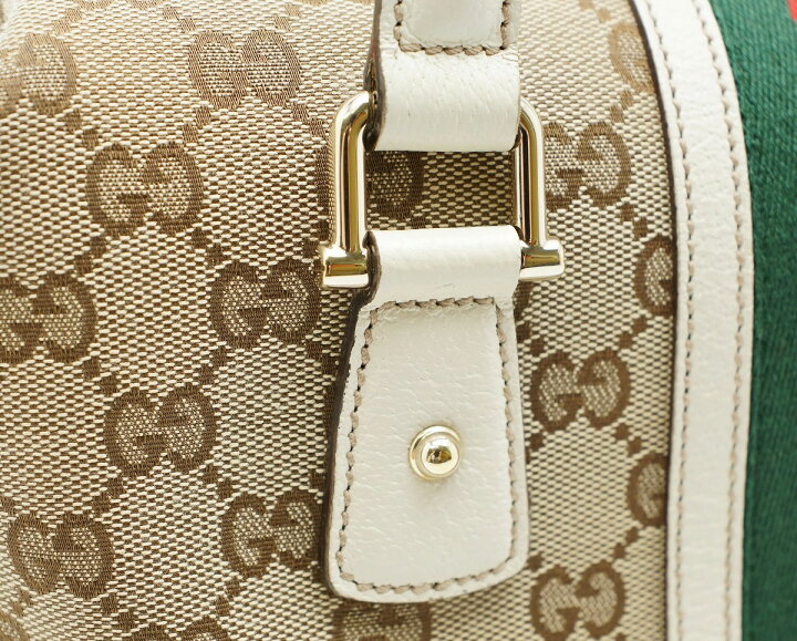 楽天市場】【バッグ】GUCCI グッチ GGキャンバス ドクターズバッグ 