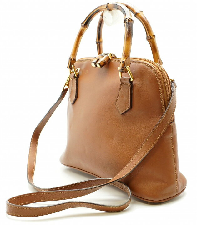 楽天市場】【バッグ】GUCCI グッチ バンブー ハンドバッグ 2WAY 