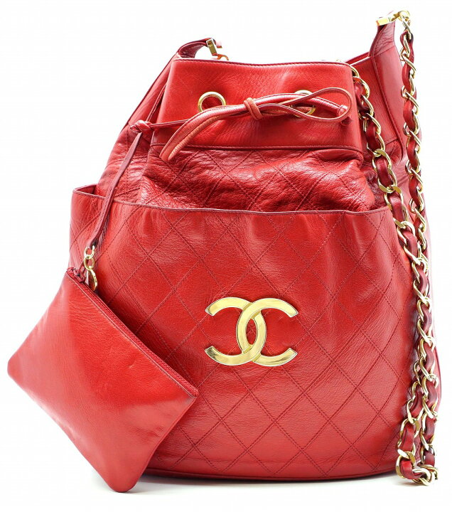 楽天市場】【バッグ】CHANEL シャネル ビコローレ 巾着型 チェーン  