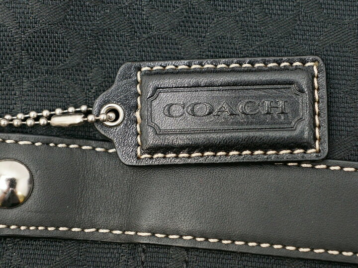楽天市場】【未使用品】【バッグ】COACH コーチ ミニシグネチャー 