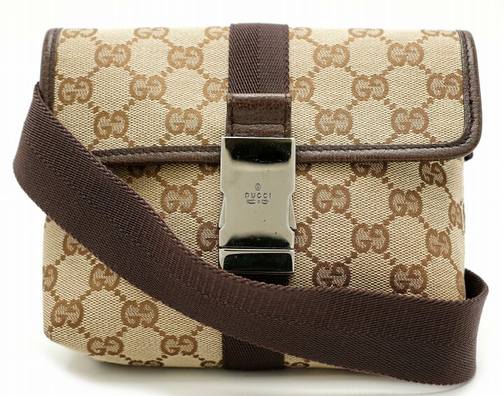 楽天市場】【バッグ】GUCCI グッチ GGキャンバス ボディバッグ 