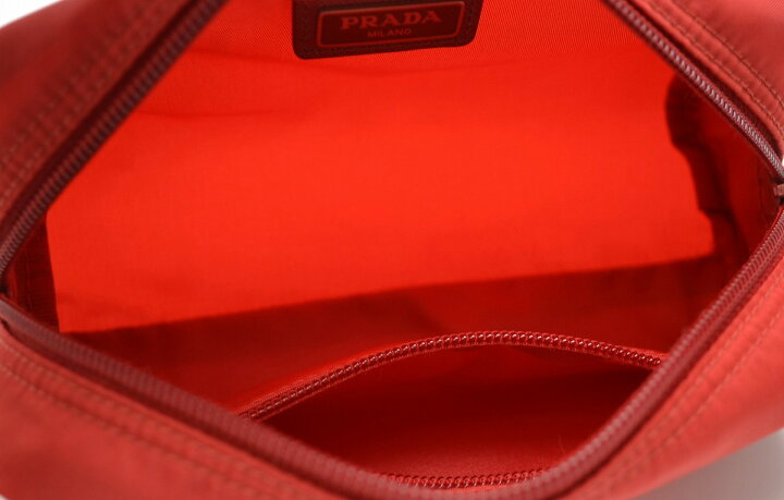 楽天市場】【新品未使用品】PRADA プラダ ナイロン ポーチ 化粧ポーチ 