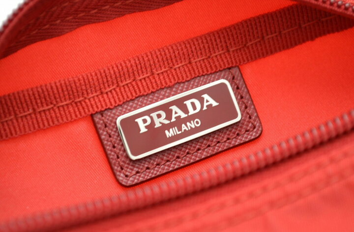 楽天市場】【新品未使用品】PRADA プラダ ナイロン ポーチ 化粧ポーチ 